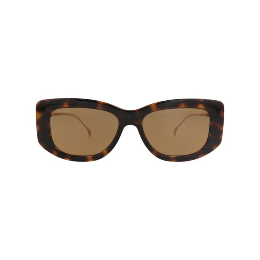 Gucci Square-Frame Injection Sunglasses Multi Womens